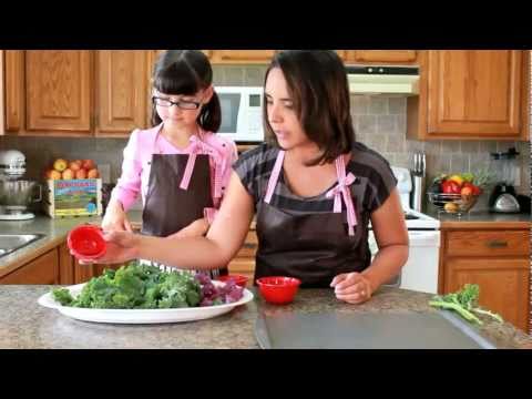 In The Rainbow Kitchen - Kale Chips