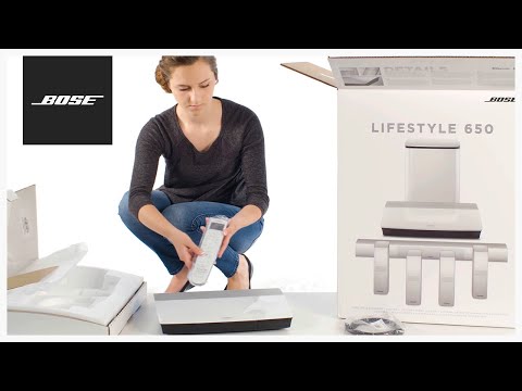 video-linktoworks-Bose Lifestyle 650 - Unboxing Setup
