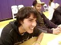 Lakers Sasha Vujacic, Vladimir Radmanovic signing autographs
