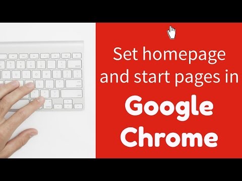 how to change homepage on chrome