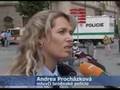 Чешские правые скинхеды  разгоняют акцию педерастов в Брно