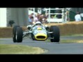 Festival of Speed 2010 from Goodwood Lord March driving Jim Clark's 38/1 Lotus on Hill track