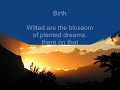Wilted the blossom ... from the book \"Till Tales\"