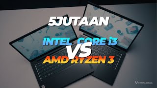 PERBANDINGAN ANTARA CORE i3 DAN RYZEN3 DI 5JUTAAN | LENOVO V14 G2
