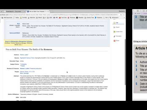 video-linktoworks-MLA 8 - Citing an Article from an Online Database