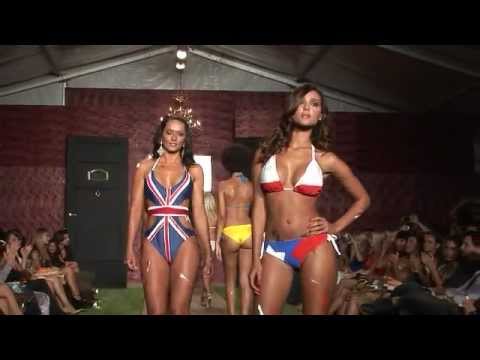 Miami Beach Fashion Week - ICTV1 http://ictv1.com WET COUTURE SWIMWEAR FUNKSHION http://funkshion.com FASHION WEEK MIAMI BEACH FLORIDA. Video by Neil London http://ictv1.com and HD ver...