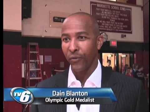 Blanton visits MSHS 