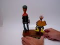 MARX Toys Popeye and Olive Oyl Jigger Vintage Tin Wind-up MARX Toys Popeye and Olive Oyl Jigger Vintage Tin Wind-up