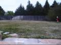 Lil j and T-man do an awesome egg toss... 50ft. apart!!! -- i think =)