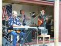 Rockfolket, blue sweed shoes.