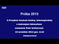 Click to View : X Przejście Dookoła Kotliny Jeleniogórskiej relacja Andrzeja Salwacha 22 września 2013 6:10