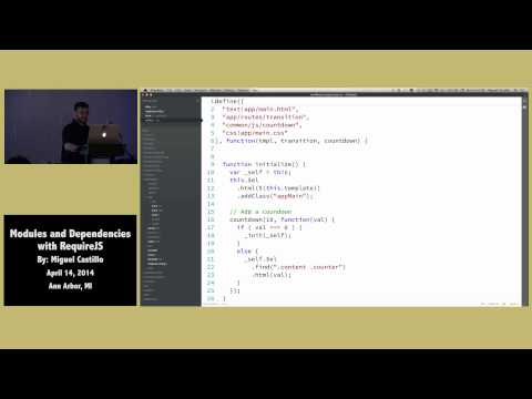 how to organize javascript code