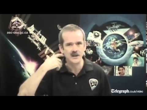 Astronaut Chris Hadfield: 'we hit Earth like a car crash'