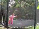Rosie bouncing around
