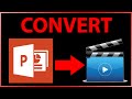 How to convert PowerPoint file (ppt / pptx) to mp4 video file for free - Tutorial How to convert PowerPoint file (ppt / pptx) to mp4 video file for free - Tutorial