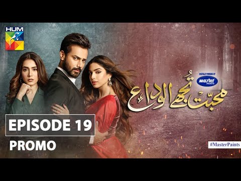 Mohabbat Tujhe Alvida | Episode 19 | Promo | Digitally Powered By Master Paints | HUM TV | Drama