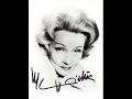 Marlene Dietrich Sag mir wo die Blumen sind