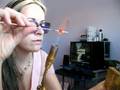 Torching a Millefiori bead