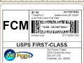 Using Endicia to Hide First Class Postage