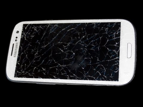 how to repair a cracked i phone screen