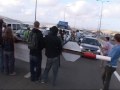 25-10-07, nonviolent protestors are blocking highway 443‏