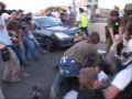 25-10-07, nonviolent protestors are blocking highway 443‏