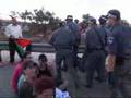 25-10-07, nonviolent protestors are blocking highway 443‏