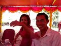 khmer countryside dancing all together at the wedding day