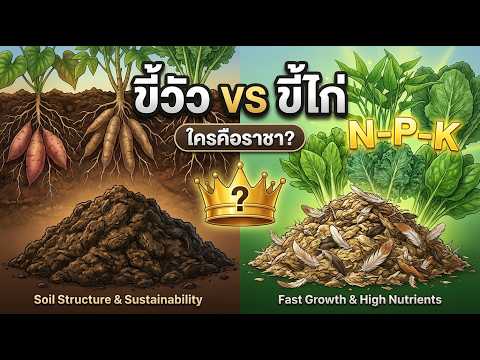 ขี้วัว VS ขี้ไก่ ผู้เชี่ยวชาญชี้ชัด ตัวไหนคือ ราชา