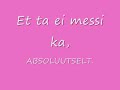 Absoluutselt- Hannaliisa Uusmaa