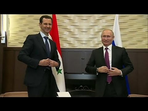 Syrischer Prsident Assad bei Putin in Sotschi