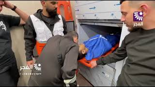 وداع شهداء مخيم نور شمس في مستشفى طولكرم الحكومي