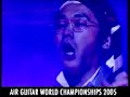 Takeshi Kongochi, Air Guitar World Championships 2005