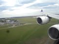 Thai Airways Airbus A340-600 Landing at Melbourne Australia
