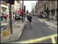 Crazy bikerace through London Crazy bikerace through London