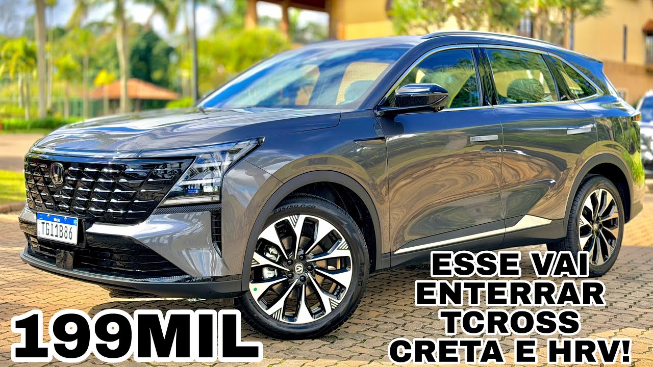 LANÇAMENTO CAOA CHANGAN CS 75 1.5 TURBO JÁ 2027 EM DETALHES | O MELHOR SUV 5 LUGARES ATÉ 200MIL!!
