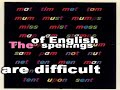 English Words Song