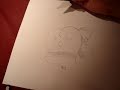 Naoko is writing our character \"Bee-kun\"