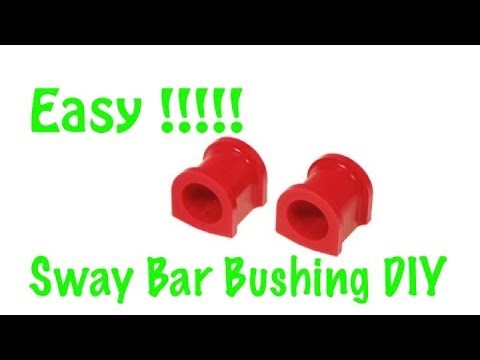 Jeep Sway Bar Bushing Replacement