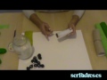 Manualidades con niños: abeto de papel pinocho