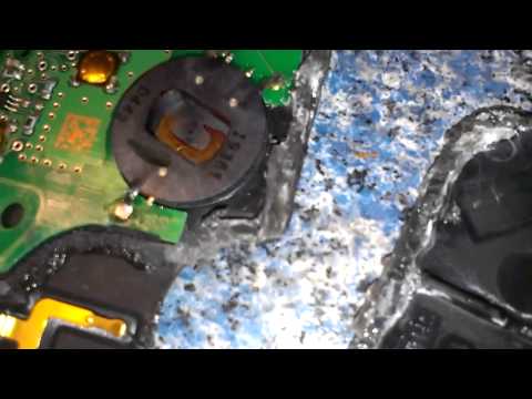 how to repair renault megane key card