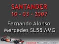 fernando alonso santander exhibition