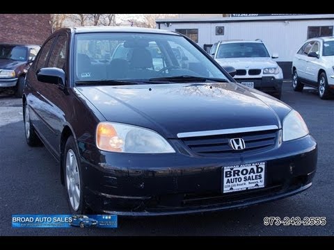 2002 honda civic ex sedan - Broad Auto Sales 1155-1161 Broad Street Newark, New Jersey 07114 Telephone: 973-242-2555 http://www.broadautosales.com.