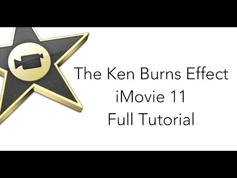 how to eliminate ken burns effect in imovie