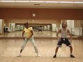 Errick and Erica dancing to china wine