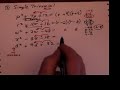 Factoring the Simple Trinomial Factoring the Simple Trinomial