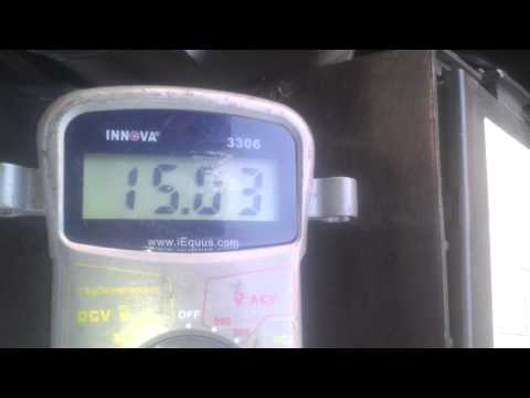 how to increase alternator voltage