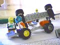 lego animation film of racing