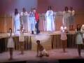 Michael Glackin playing Judas in Jesus Christ Superstar JCS