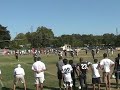 Eachus makes a one armed tackle